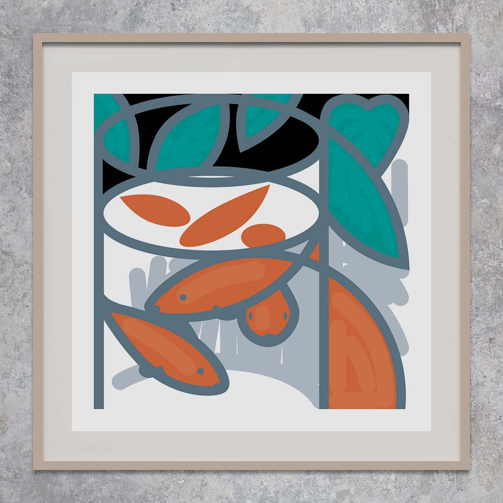 ART HISTORY: MATISSE FISH BOWL Bob Kessel Limited Edition Print