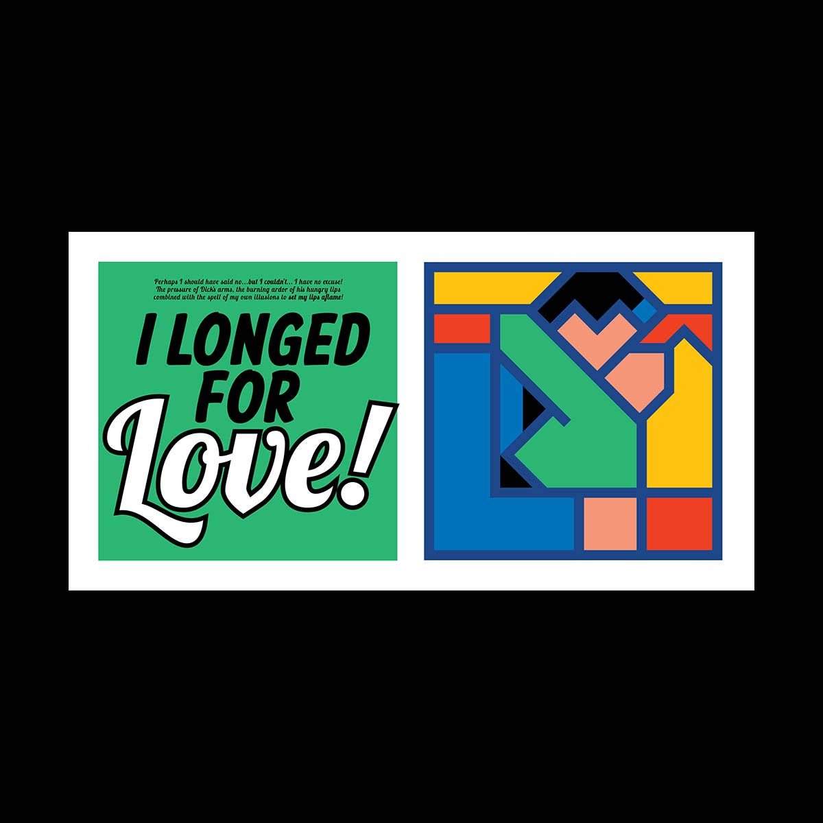 2 SQUARES: I LONGED FOR LOVE by Bob Kessel