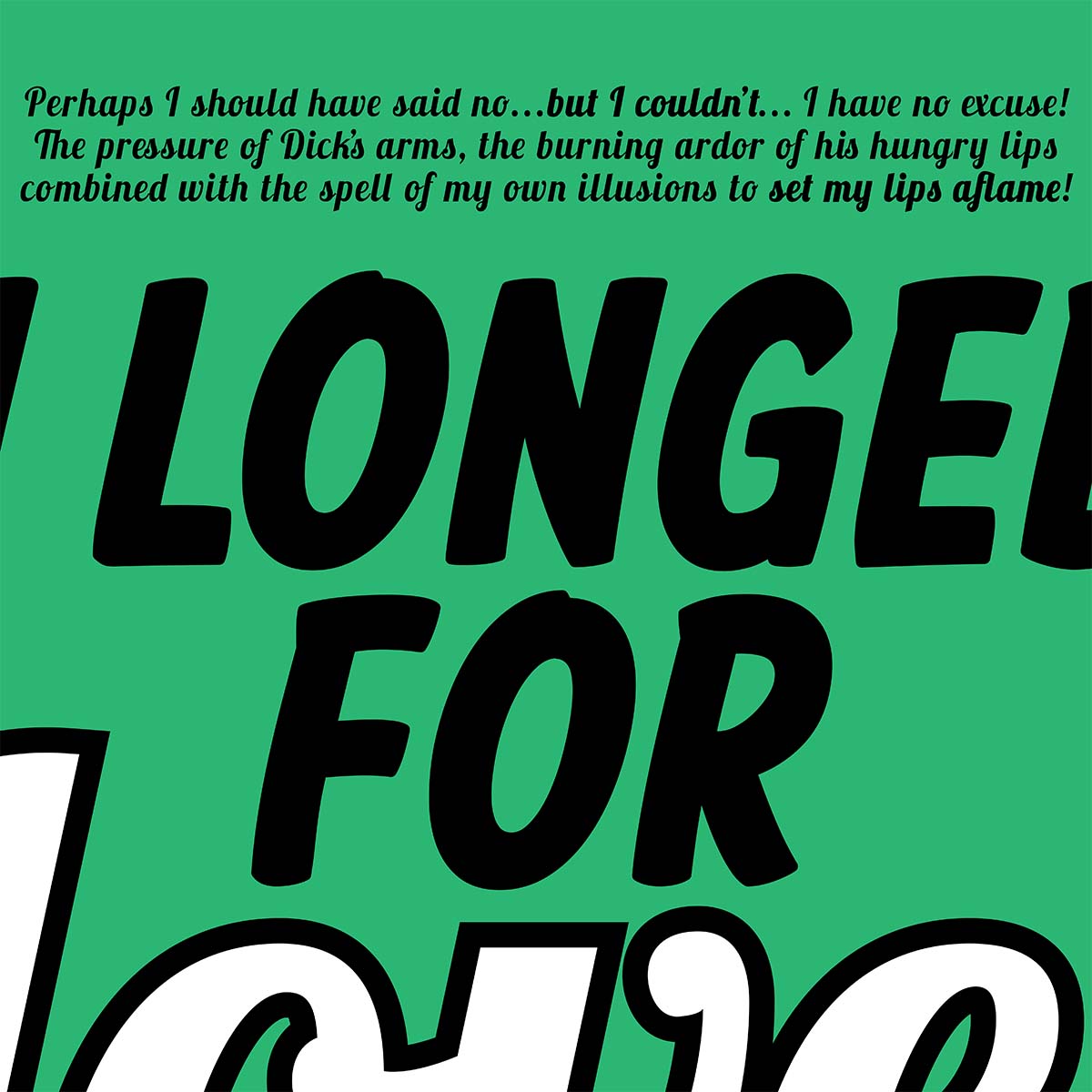 2 SQUARES: I LONGED FOR LOVE by Bob Kessel